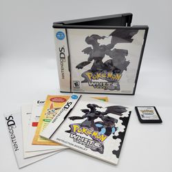 Pokemon White CIB Complete Nintendo DS