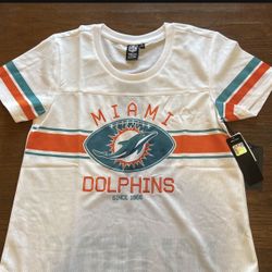 Women Clothes Size Large Miami Dolphins Team Apparel