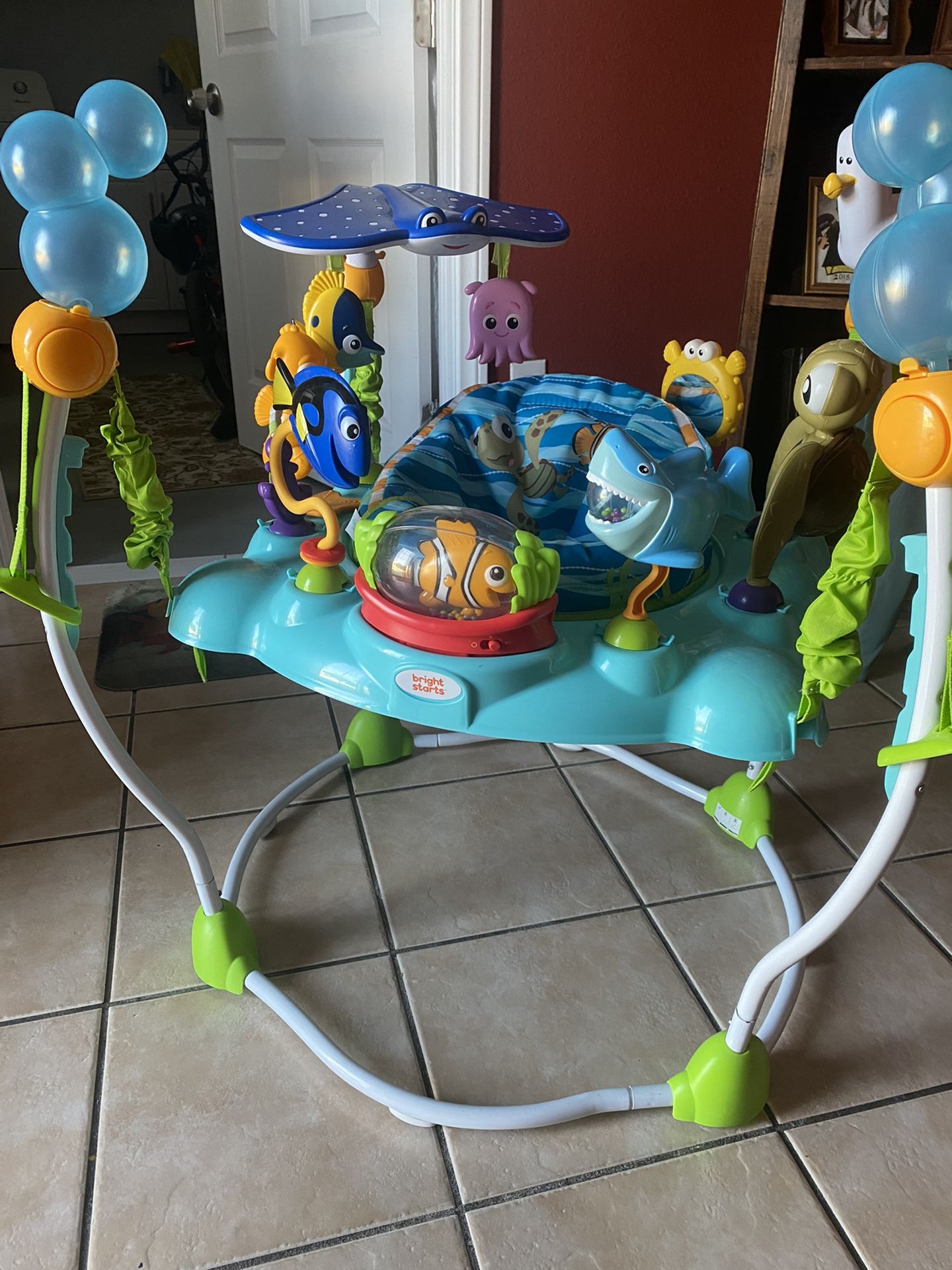 Bright Starts Disney Baby  Finding Nemo Sea Of Activities Jumper