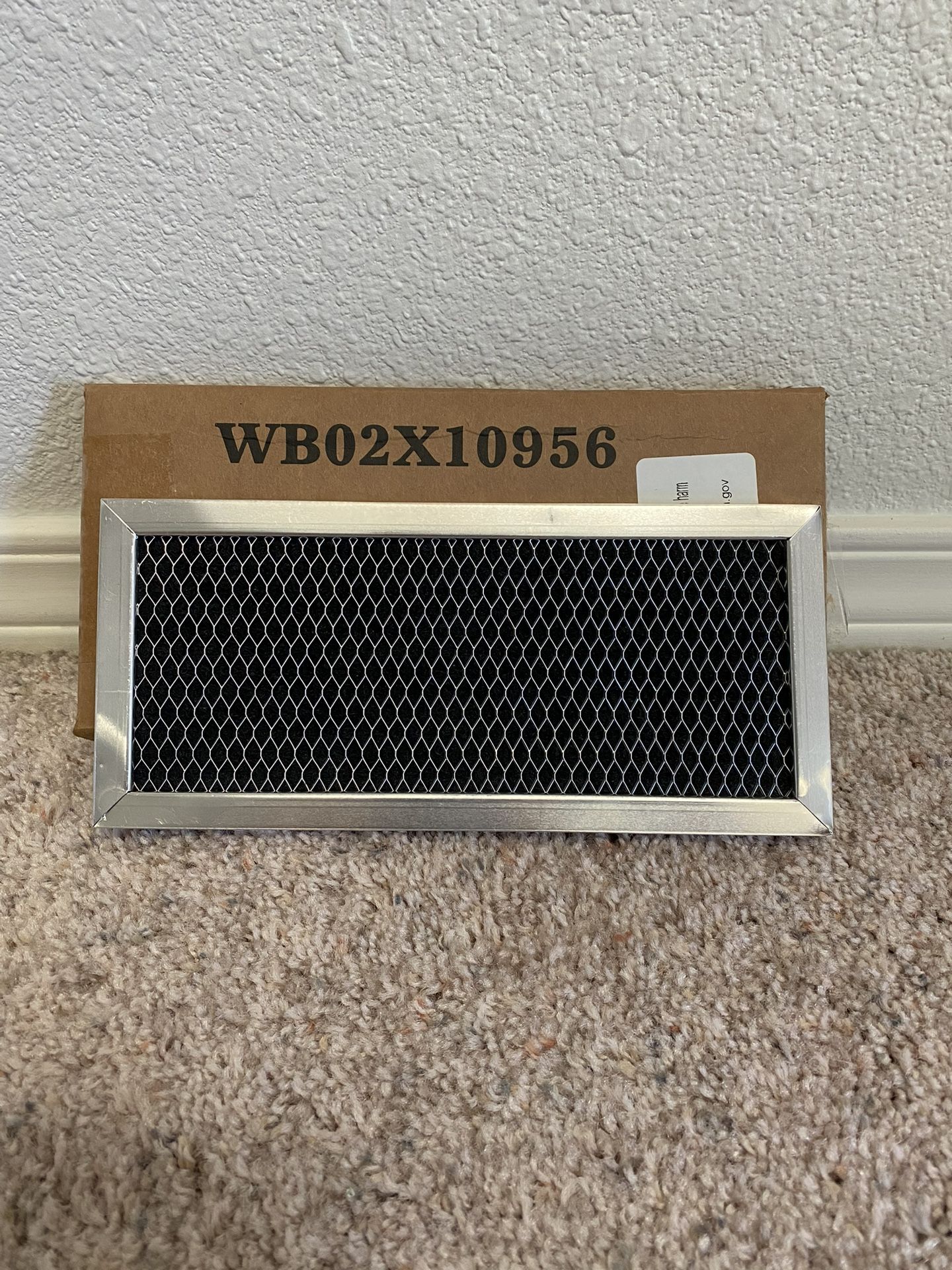 New GE Genuine OEM Charcoal Filter for GE Microwaves