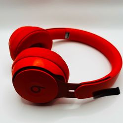 Beats solo Headphones -Red
