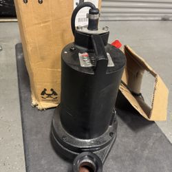 DAYTON 4LE13 2 HP Effluent Pump,No Switch Included 4LE13