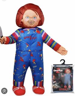 Chucky Inflatable Adult Halloween Costume