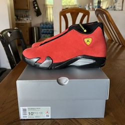 Jordan 14 Retro Ferrari (2025) Size 10.5