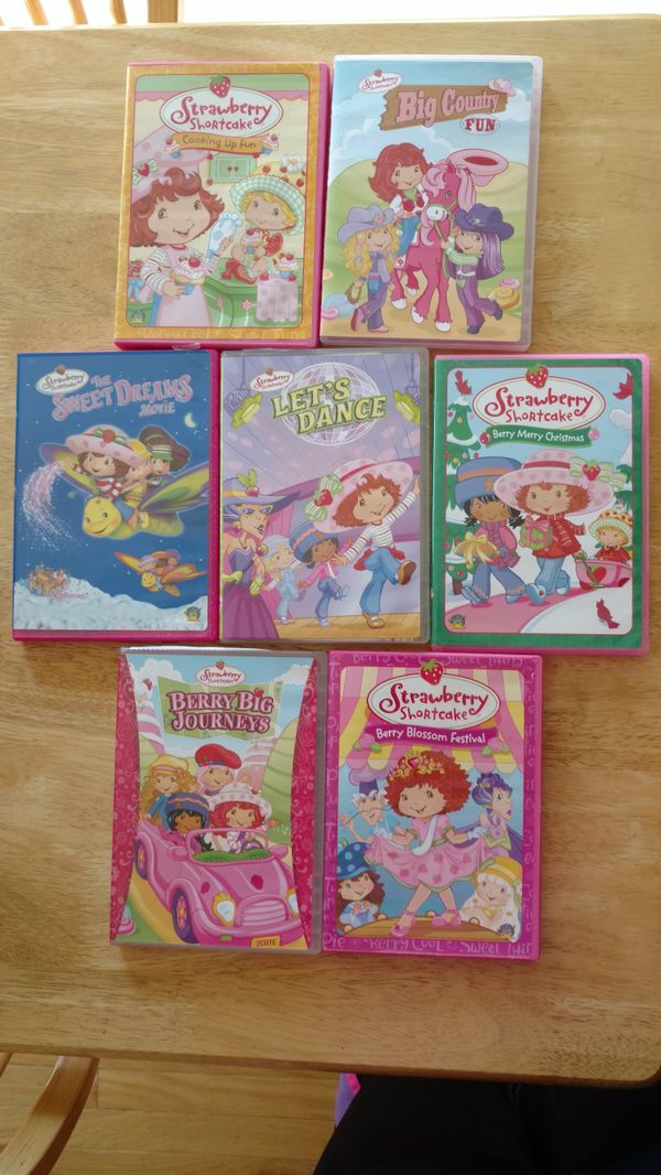 Strawberry Shortcake DVD Collection for Sale in Bunker 