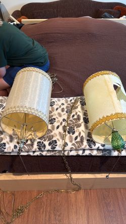 Vintage hanging lights