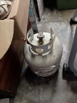 Propane tank still full