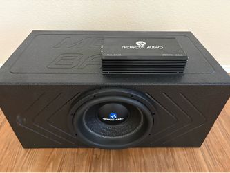 Nemesis Audio 12 inch sub + Amp