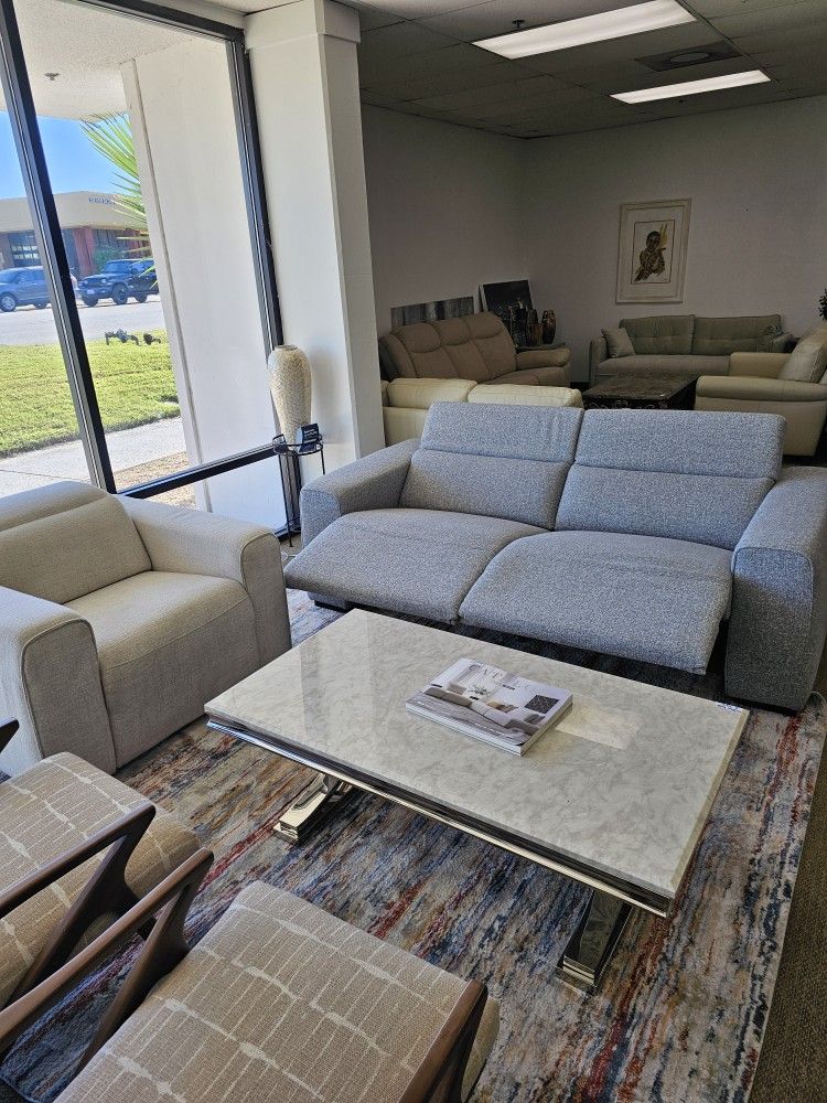 2-pc Fabric Loveseat-Nevio