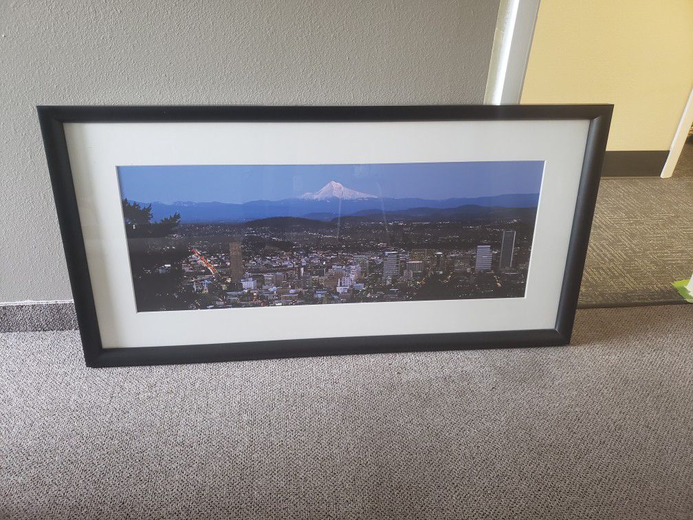 Portland framed photo