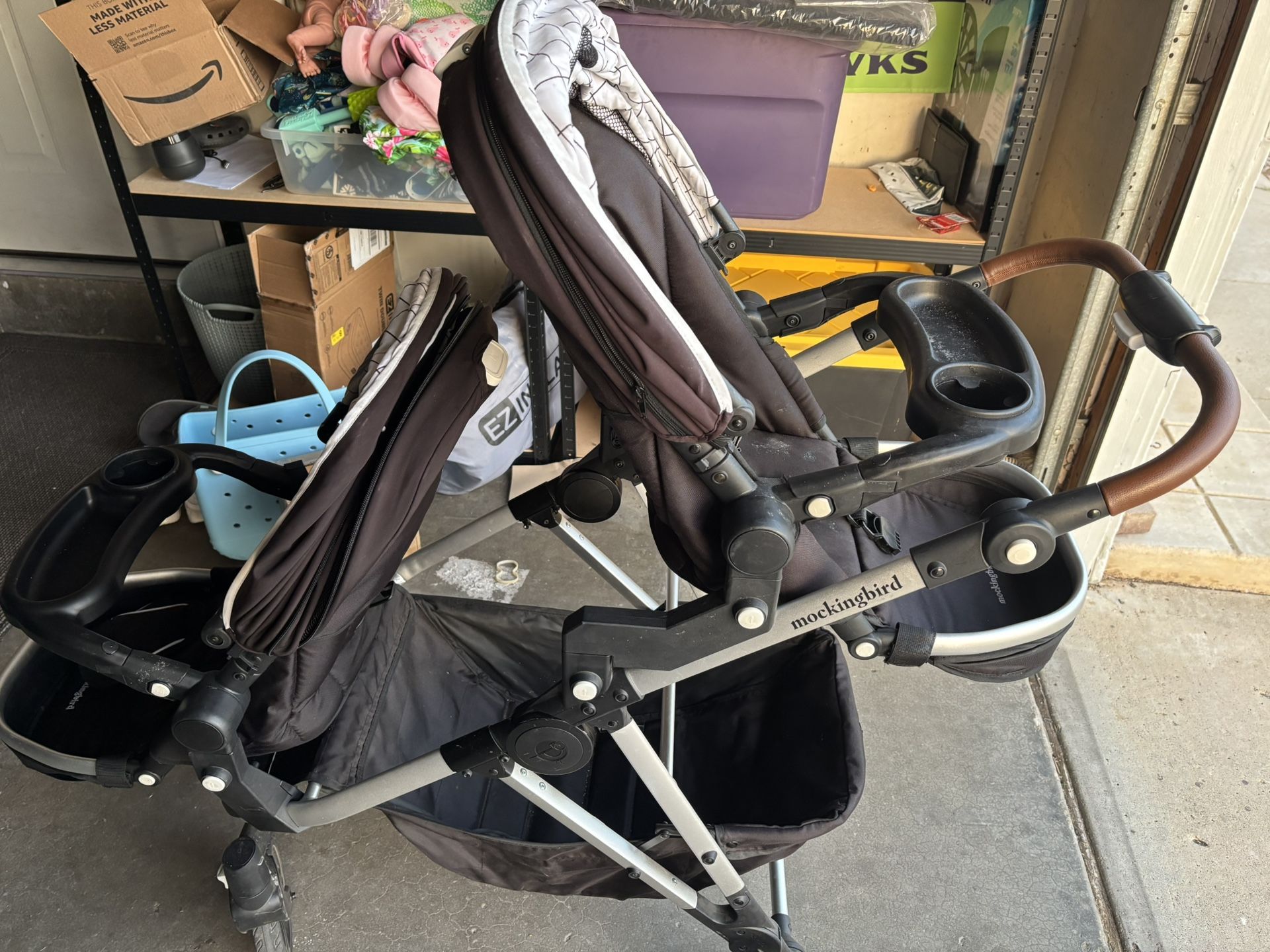 Mockingbird single To Double Stroller