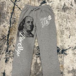 Blue Strips La Sweat Pants 