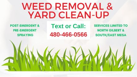 Weed Removal & Weed Spraying Prevention Treatment