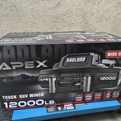 BADLAND APEX 12,000 lb. Winch with Steel Rope and Wireless Remote