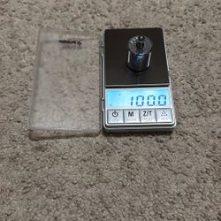 digital pocket scale w/ 100 g weight