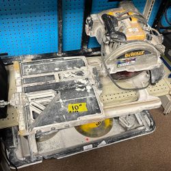 Dewalt Wet Saw D2400 10 Inch Blade