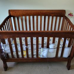 Convertible Crib And Mattress