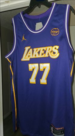 Lakers Luka Doncic Jersey $50 Large Firm On Price