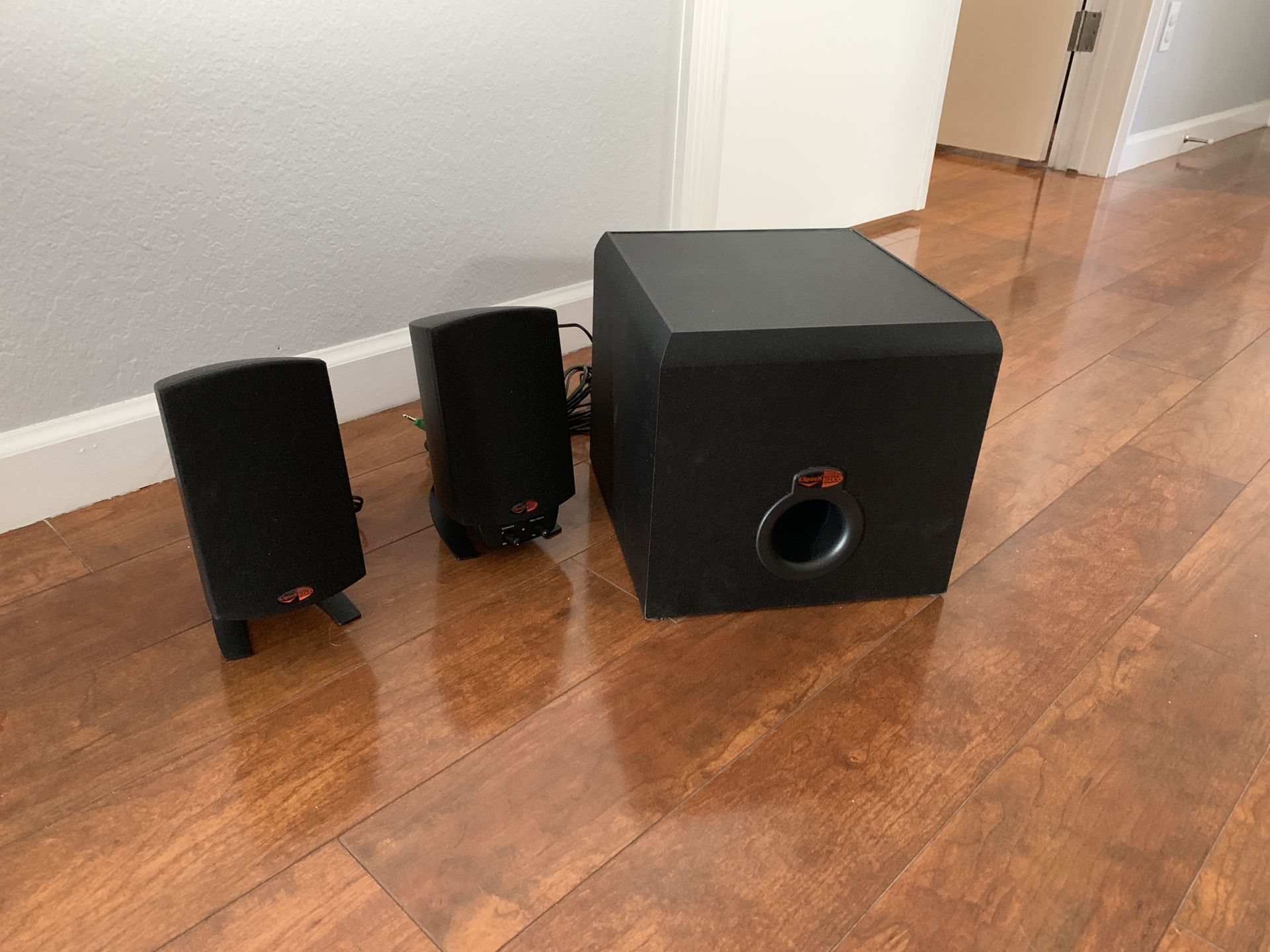 Klipsch ProMedia 2.1 THX speakers with subwoofer