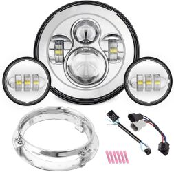 Motorcycle Headlight Assembly WIN-Y402-W1 - New