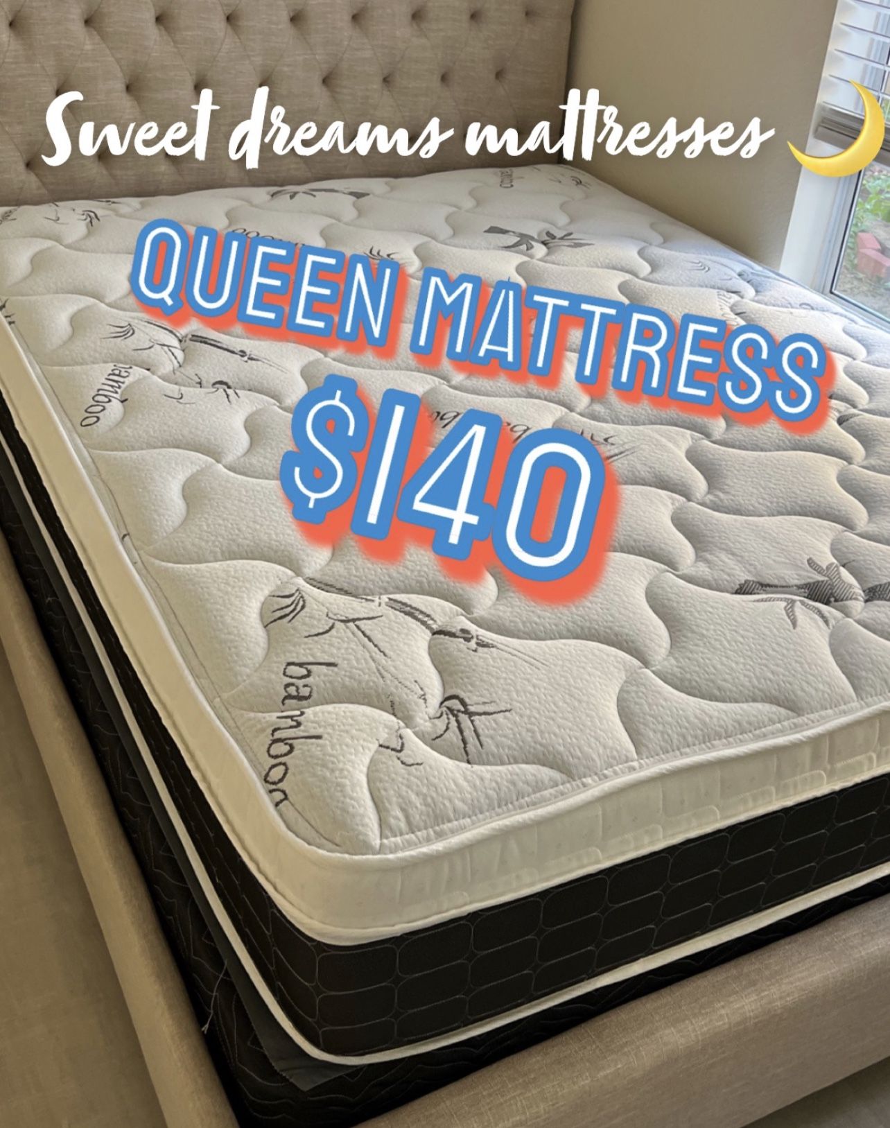 Queen Size Euro Pillow Top Mattress