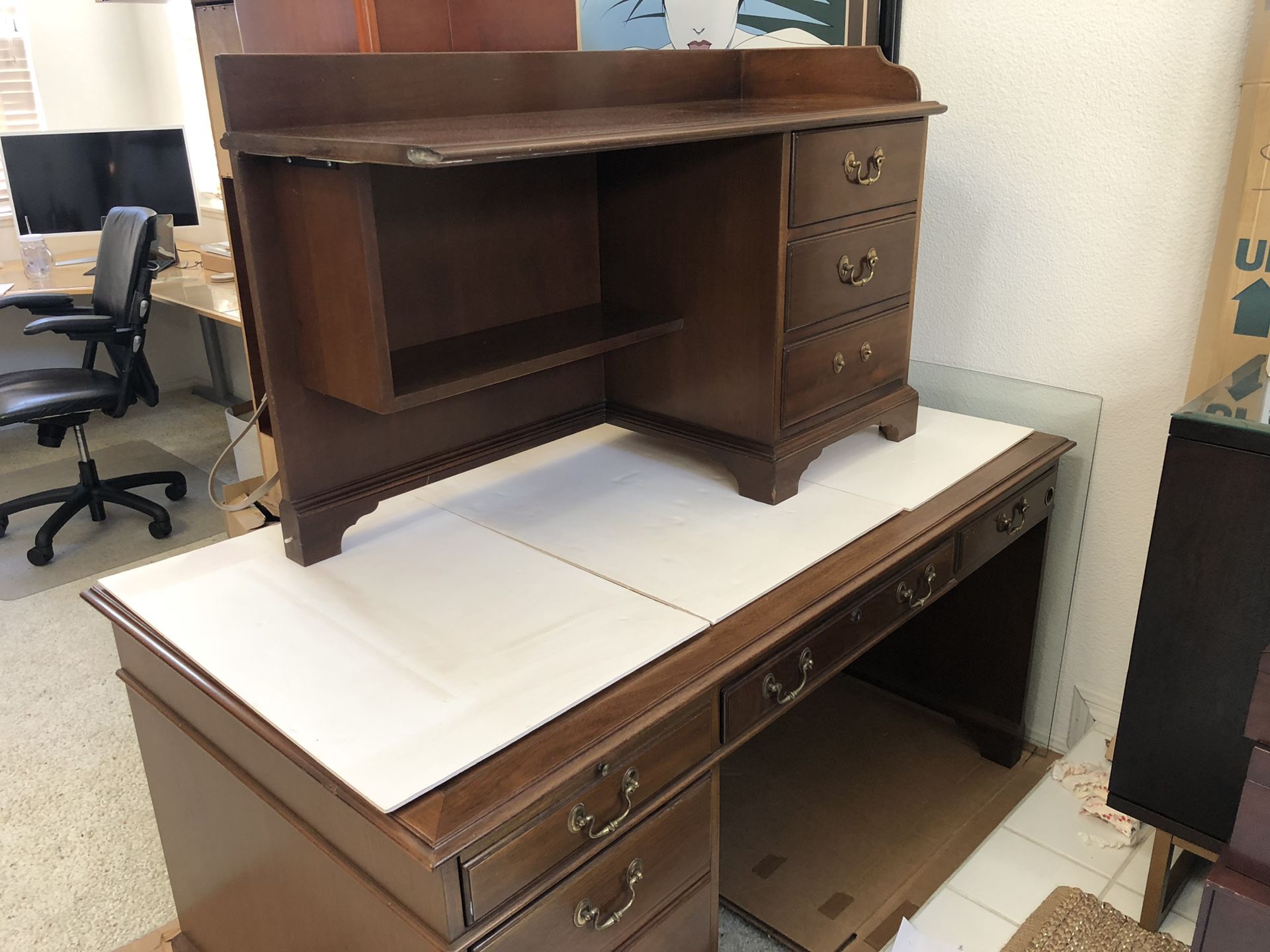 Kittinger Executive Desk and Return for Sale in Laguna Beach, CA OfferUp