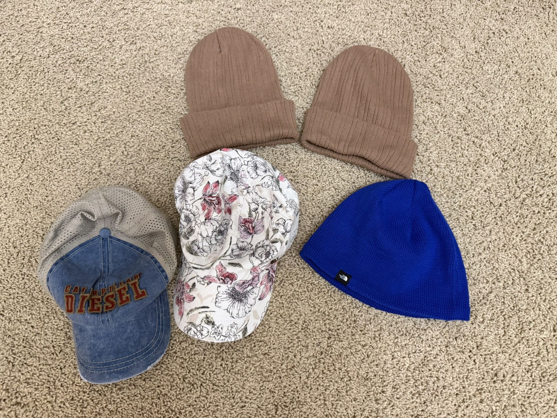 Bundle Lot Of Beanies Knit Hat, Cap Hats