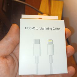 Type C TO Lighting Charger Cable Cord Apple Iphone Charger 