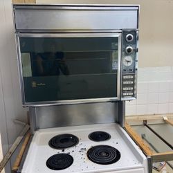 Vintage Ge Americana Countertop Stove/oven