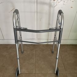 Like New Medline Folding Walker w/ Wheels – Used 1 Week 