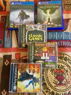 Love PS1 and PS4 Games / Welcome to visit see what I have for sale 😜🎮