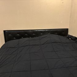 Bed frame Black 