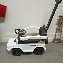 Child's  "Mercedes" Convertible Walker /Rider/Stroller Cash Only Please