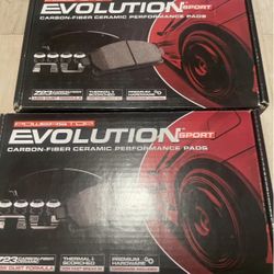 front and rear MUSTANG GT/V6 powerstop z23 brake  pads.