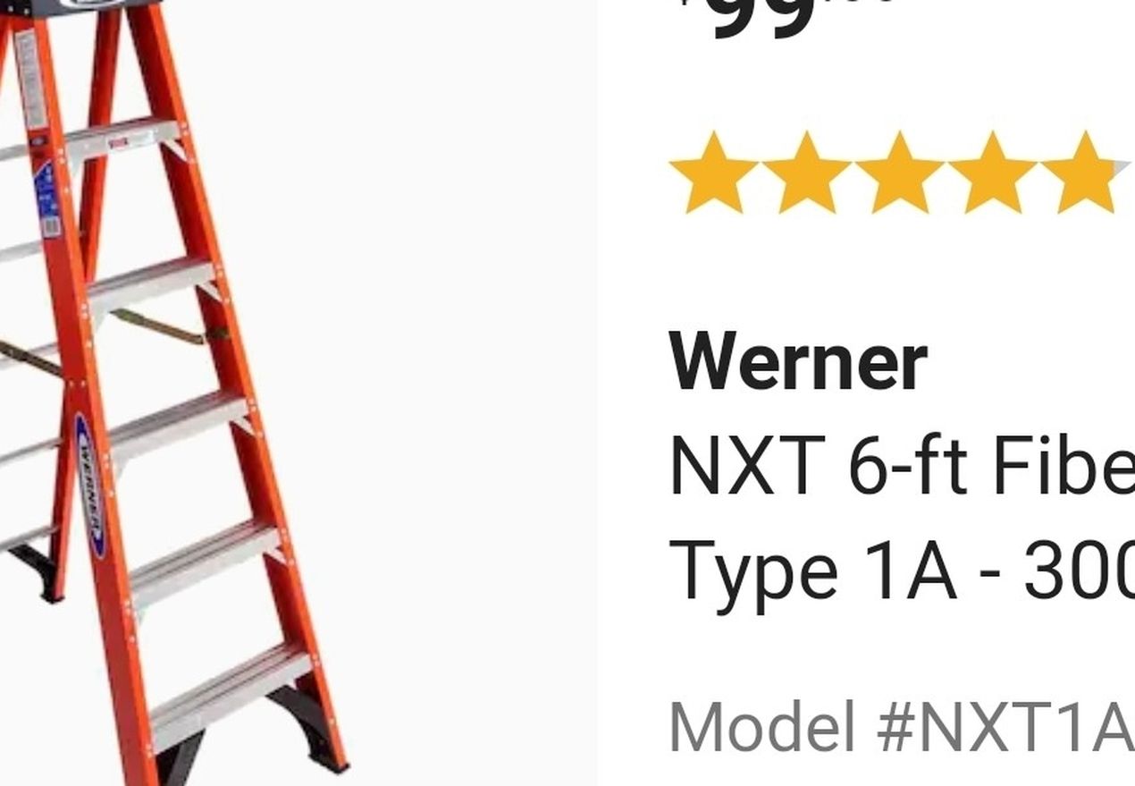 werner ladder 6ft