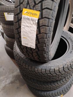 New set of tires 275 60 20 all terrain