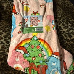 Carebear Christmas Blanket