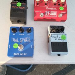Electric Guitar Pedals Priced as shown