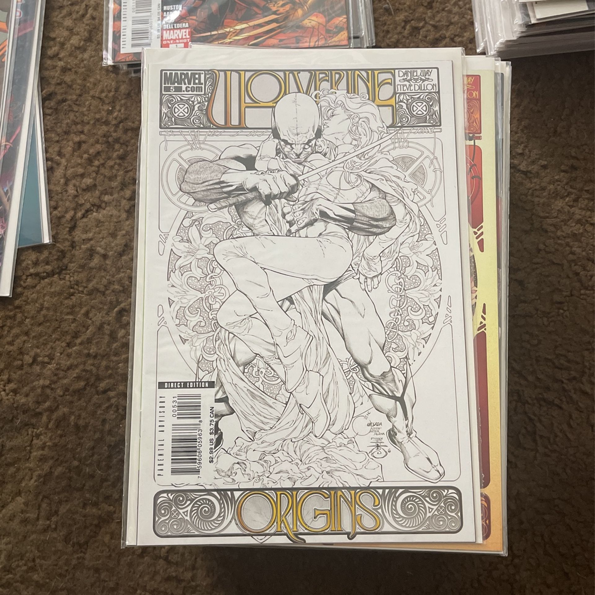 Wolverine Origins #5 Variant Cover