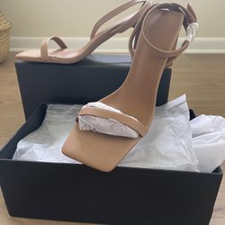 Nude Sandal Heels