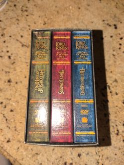 Lord of the Rings Trilogy Special Extended DVD Edition 12-Disc Box Set - Platinum Series