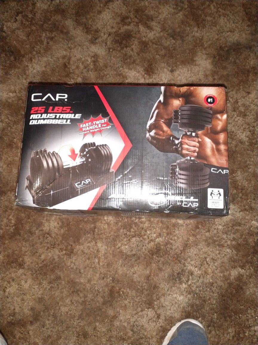 CAP Adjustable Dumbbells 25 Cap