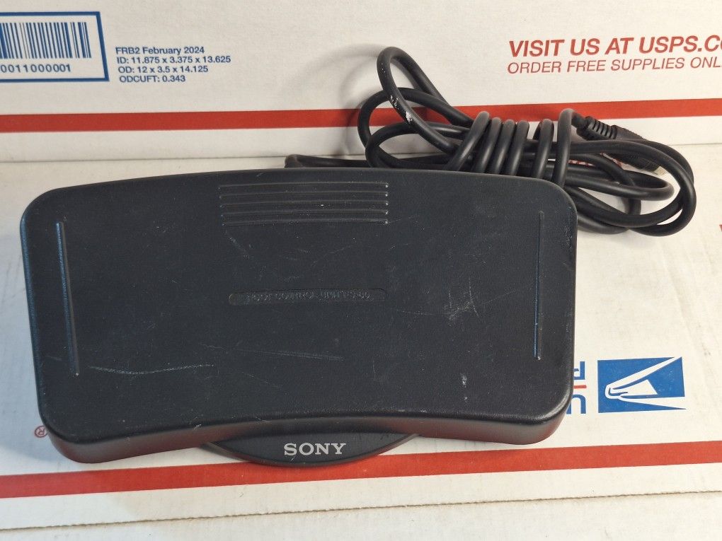 Sony FS-80 Foot Control Unit Pedal for Dictation Transcriber Machine