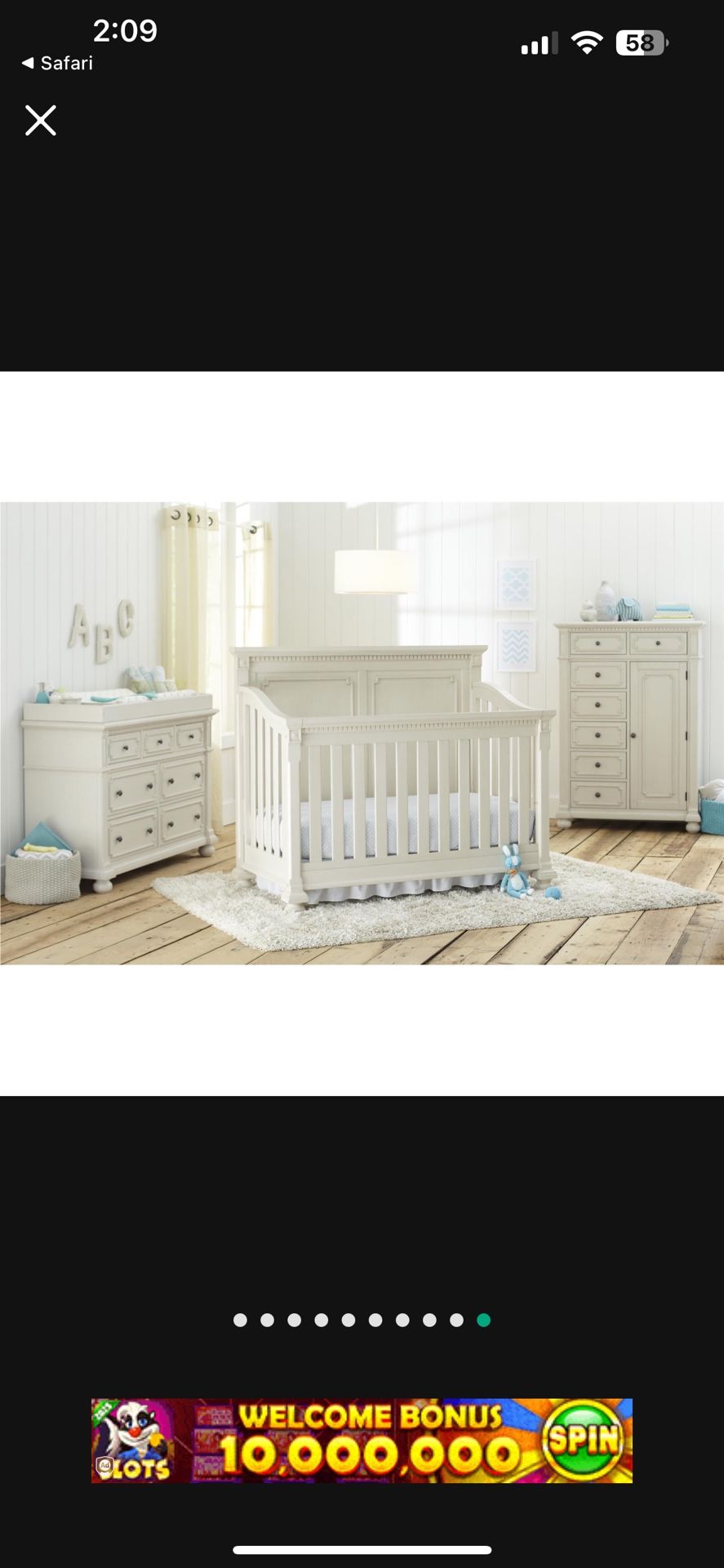 Baby Crib Truly Scrumptious by Heidi Klum