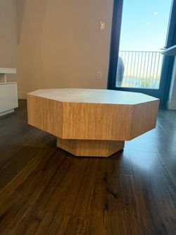 Octagonal  Coffee Table