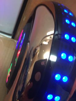 Brand new metallic rose gold hoverboard has Bluetooth