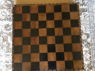 Hand carved chess set Spanish