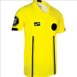 Official Sports USSF Soccer Referee Jersey Yellow