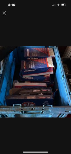 Brand New Ford Brake Pads And Spark Plugs Oil Filters