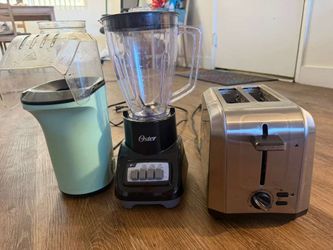 Blender Toaster Hot Air Popcorn Maker